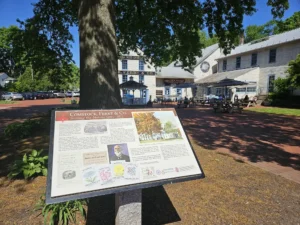 Image of Comstock Ferre Info Board, Wethersfield, CT